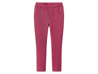 Джеггинсы Skinny с начесом для девочки Lupilu LYCRA® 490055 122-128 см (6-8 years) Розовый