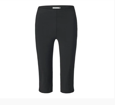 Штани Кюлоти капрі-бриджі для жінки Tchibo LYCRA® 704991 44(L) чорний
