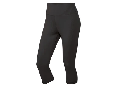Спортивные капри капри-бриджи для женщины Crivit LYCRA® 372778 S Черный