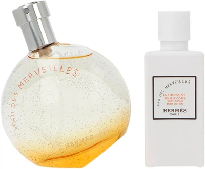 Набір для жінок Hermes Eau Des Merveilles Туалетна вода 50 мл + Лосьйон для тіла 40 мл (3346130417118)