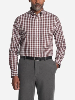Рубашка хлопковая мужская Tommy Hilfiger 146347836 2XL Белый/Красный (1160810824)