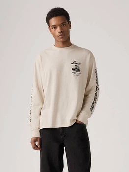 Лонгслів чоловічий Levi`s 642695752 M Молочний (1160824458)