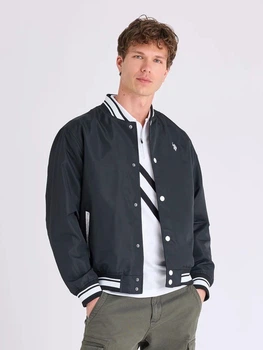 Бомбер мужской U.S. Polo Assn 604971309 XL Черный (1160827611)