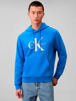 Худі утеплене чоловіче Calvin Klein 854833020 M Синє (1160899354)