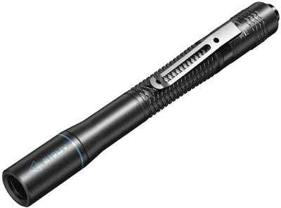 Фонарь Wuben E19 UV Pen Light ультрафиолетовый детектор банкнот IP68 алюминий black