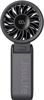 Wentylator Jisulife Handheld Fan Life7 Czarny