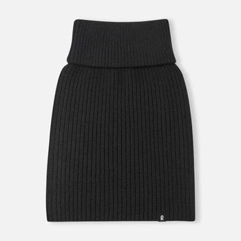Детская вазаная манишка унисекс Reima Kaulain 5300235C-9990 44-50 Черная (6438557385549)