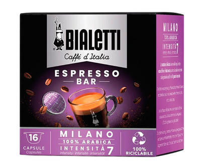Кава в капсулах Bialetti Espresso Bar Milano, 16 капсул Bialetti ( 10956 )