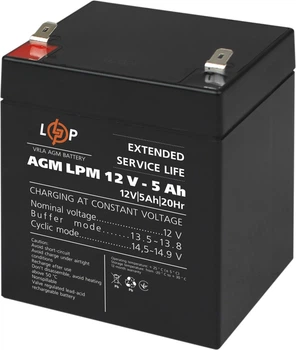 Аккумуляторная батарея LogicPower AGM LPM 12V 5Ah (LP3861)