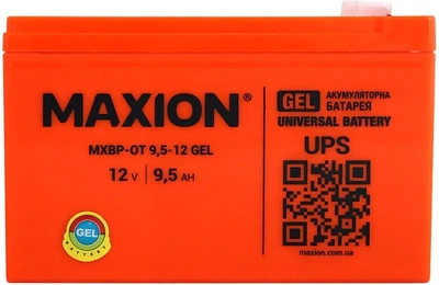 Аккумуляторная батарея Maxion MXBP OT 12-9.5ah GEL