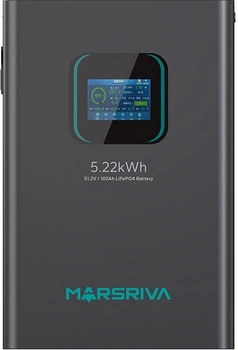 Акумуляторна батарея Marsriva LiFePO4 51.2V 102Ah (MR-LFP48-100-WMD)