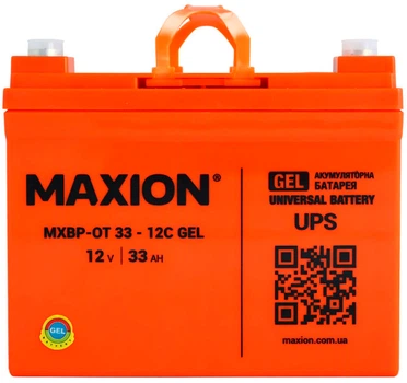 Аккумуляторная батарея Maxion MXBP-OT 33-12С GEL