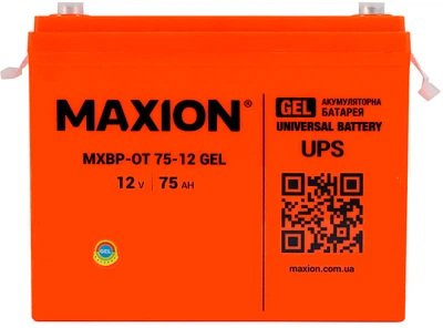 Аккумуляторная батарея Maxion MXBP-OT 75-12 GEL