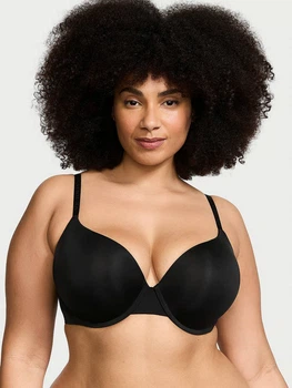 Бюстгальтер с Push-up с косточками бесшовный Victoria's Secret 531946878 36A Черный (1159863781)