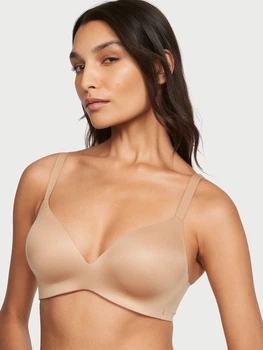 Бюстгальтер з Push-up без кісточок Victoria's Secret 91093843 38B Бежевий (1160810684)