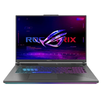 Ноутбук ASUS ROG Strix G18 (G814FP-S8021), AMD Ryzen 9 9955HX / 18" / 144 Гц / RAM 32 ГБ DDR5 / SSD 1 ТБ / AMD Radeon 610M + RTX 5070 / Без ОС / Сірий