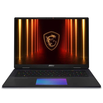 Ноутбук MSI Titan 18 HX AI (TITAN 18 HX AI A2XWIG-220PL), Intel Core Ultra 9 285HX / 18" / Mini LED / 120 Гц / RAM 64 ГБ DDR5 / SSD 6 ТБ / RTX 5080 / Windows 11 Pro / Чорний