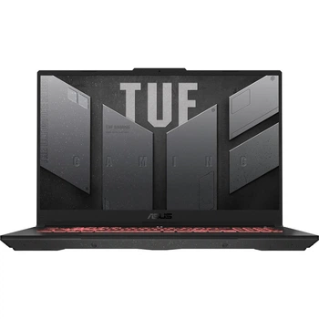 Ноутбук ASUS TUF Gaming A17 (FA707NUG-HX162), AMD Ryzen 7 7445HS / 17.3" / 144 Гц / RAM 16 ГБ DDR5 / SSD 2 ТБ / RTX 4050 + AMD Radeon 740M / Без ОС / Сірий