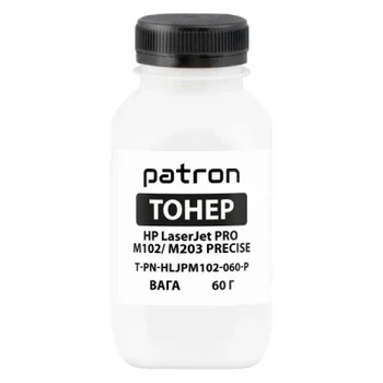 Тонер HP LJ Pro M102/M203 (CF217A/CF230A) Precise 60 г Patron (PN-HLJPM102-060-P)