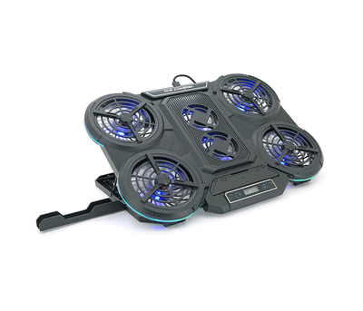 Пiдставка для ноутбука IceCoorel Q6 17" LCD display RGB пiдсвiтка