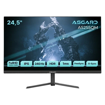 Монитор ASGARD Gaming 24.5" AS255QM IPS Black 240Hz ( 15832 )