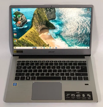 Ноутбук Acer Swift 3 SF314-54 - 14" FullHD IPS / Pentium Gold 4417U / 8gb ddr4 / 256gb ssd, Б/у