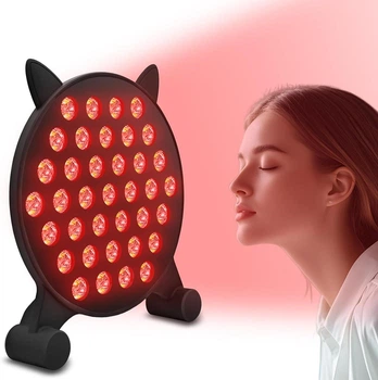 Лампа світлотерапії 185 LED 460/590/605/660/850nm для обличчя та тіла Чорний