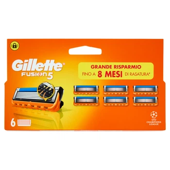 Змінні картриджі для бритви Gillette Fusion5 6 шт. (8001090920874)