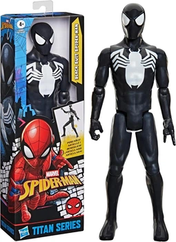 Коллекционная игровая фигурка Черный Человек-Паук 30 см Спайдермен Hasbro Marvel Black Suit Spider-Man (G2860)