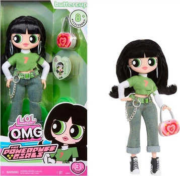 Лялька ЛОЛ Сюрприз ОМГ Суперкрихітки Пелюсточка з аксесуарами LOL Surprise OMG The Powerpuff Girls Buttercup (542872)