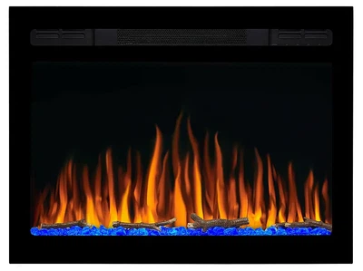 Электрокамин ArtiFlame AF27WR настенный встраиваемый 3D визуализации пламени со звуком с обогревом