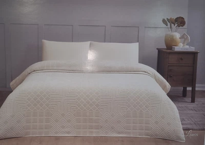 Махровая простынь Tivolyo Home Linea bej 160x220 полуторная
