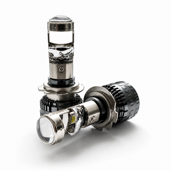 LED міні-лінзи H7 STELLAR ML45 45W CANBUS 6000K 3500LM в рефлекторну фару - Комплект 2 шт.