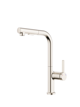 Змішувач кухонний Rimini 06 STAINLESS STEEL Aqua Rodos