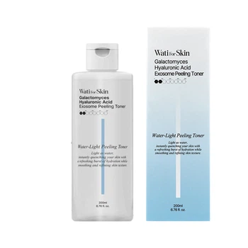Тонер-пилинг для лица WATI FOR SKIN Galactomyces Hyaluronic Acid Exosome 200мл