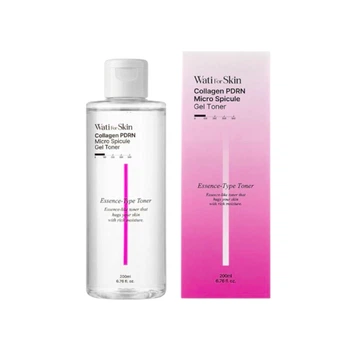 Гель-тонер для лица WATI FOR SKIN Collagen PDRN Micro Spicule Gel Toner с коллагеном для упругости 200мл
