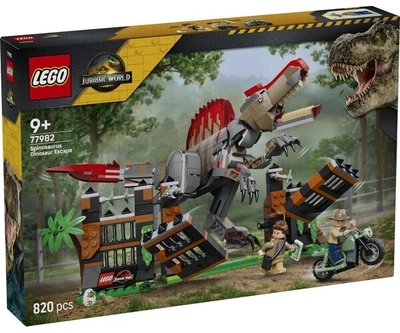 Конструктор LEGO Jurassic World Втеча спинозавра (77982)