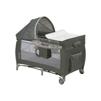 Кроватка Lionelo манеж SVEN PLUS BEIGE OLIVE (LO-SVEN PLUS BEIGE OLIVE) Lionelo LO-SVEN PLUS BEIGE OLIVE 1061289