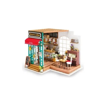 Конструктор Robotime Rolife деревянный 3D Кофейня Саймонс (DG109) Robotime DG109 1050773