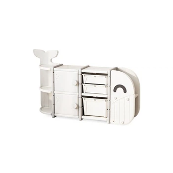 Дитячий стелаж Mealux Swimo White (KD-E017 White) Mealux KD-E017 White 1061719