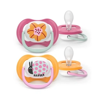 Пустышка Philips AVENT Ultra Air 6-18 місяців 2 шт (SCF080/27) Philips AVENT SCF080/27 1021280
