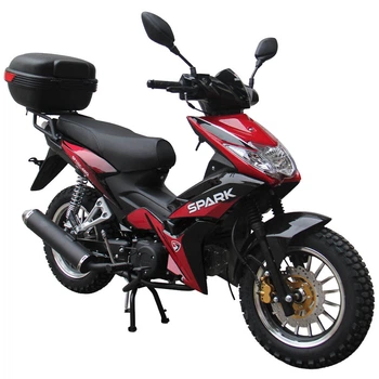 Мотоцикл Spark SP125C-4WQ (2026) (Заводская упаковка) (Красно-белый)