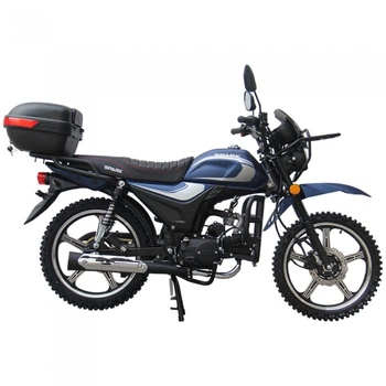 Мотоцикл Spark SP125C-2SD (Заводське паковання) (Синій з чорним)
