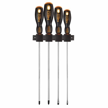 Набор отверток SL, PH 4 ед. L-250mm 04-214 , NEO Tools