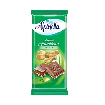 Шоколад Альпінелла арахіс 90г