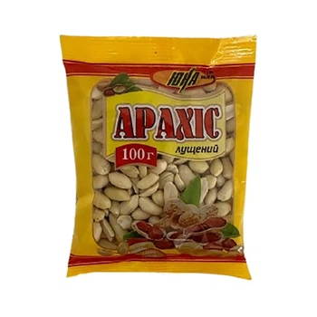 Арахіс чищений 100г ЮНА