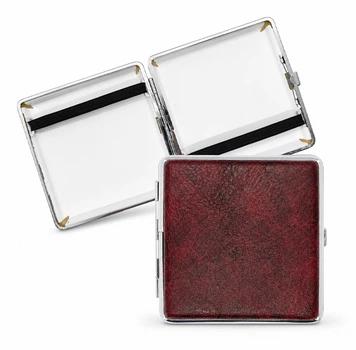 Портсигар для сигарет Chama Leather Burgundy