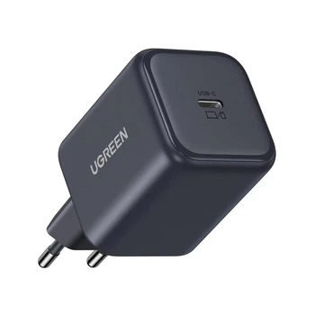 Зарядное устройство Ugreen 45W GaN Charger PD3.0 Fast Charger PPS QC3.0 Quick Charge Black (X524)