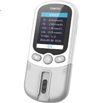 CONTEC Kangtai Medical Домашний анализатор липидов крови, холестерина и триглицеридов, пятикомпонентный высокоточный тестер 40A-BU, подарочный набор