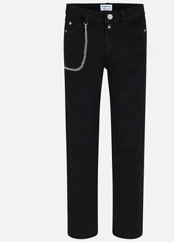 Джинси для дівчинки slim fitMayoral 162 см Чорний 7540